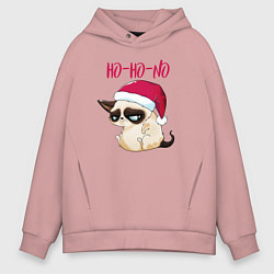 Мужское худи оверсайз Ugly cat Ho-Ho-No