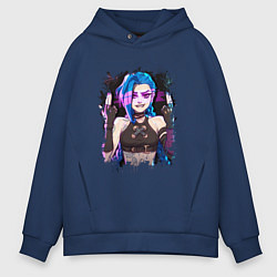 Мужское худи оверсайз JINX SHOOT ARCANE LOL