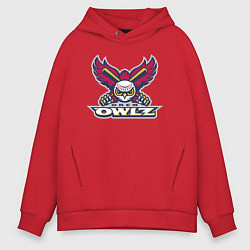 Мужское худи оверсайз Orem Owlz - baseball team