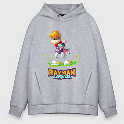 Мужское худи оверсайз Уставший Rayman