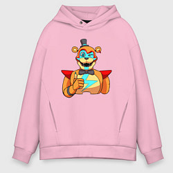 Мужское худи оверсайз Five Nights at Freddys: Security Breach - Глэмрок