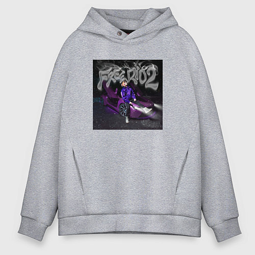 Мужское худи оверсайз OG BUDA FREERIO2 / Меланж – фото 1