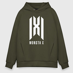 Мужское худи оверсайз Monsta x logo