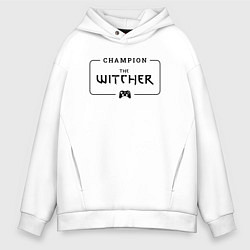 Мужское худи оверсайз The Witcher Gaming Champion: рамка с лого и джойст