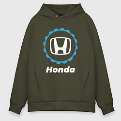 Мужское худи оверсайз Honda в стиле Top Gear