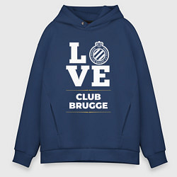 Мужское худи оверсайз Club Brugge Love Classic