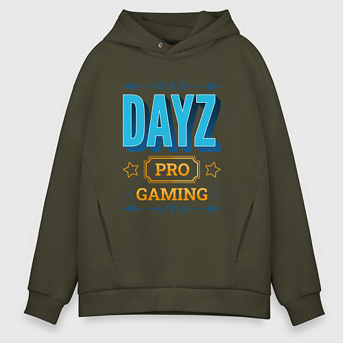 Мужское худи оверсайз Игра DayZ PRO Gaming / Хаки – фото 1