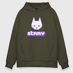 Мужское худи оверсайз Stray x Twitch