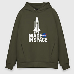 Мужское худи оверсайз Nasa - made in space