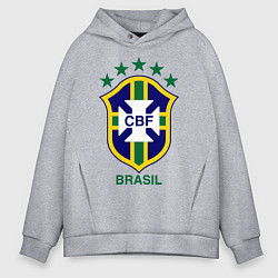 Мужское худи оверсайз Brasil CBF