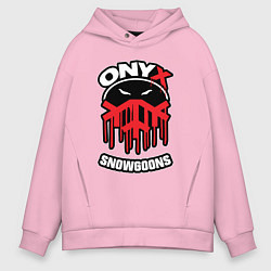 Толстовка оверсайз мужская Onyx - snowgoons, цвет: светло-розовый