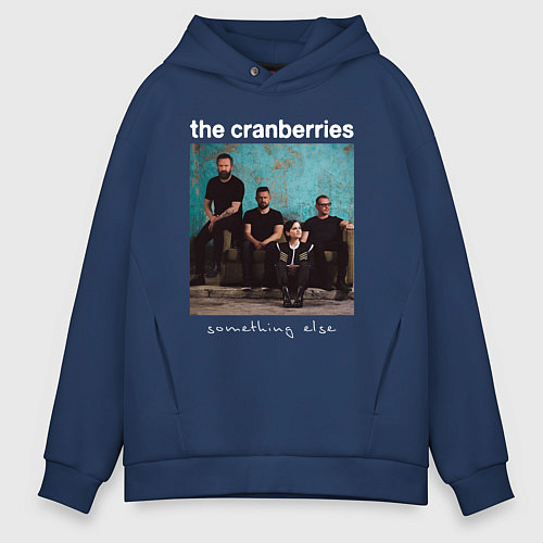 Мужское худи оверсайз The Cranberries rock / Тёмно-синий – фото 1