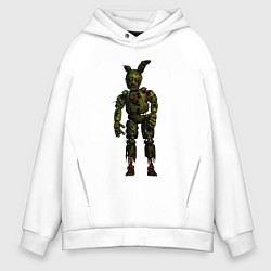 Толстовка оверсайз мужская Springtrap, цвет: белый