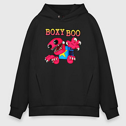 Толстовка оверсайз мужская Project Playtime Boxy Boo, цвет: черный