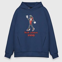 Мужское худи оверсайз Hot since 1995