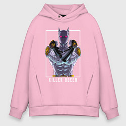 Мужское худи оверсайз Killer Queen anime