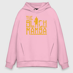 Мужское худи оверсайз The black mamba