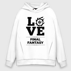 Мужское худи оверсайз Final Fantasy love classic