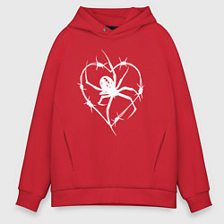 Мужское худи оверсайз Spider love