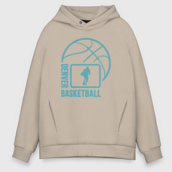 Мужское худи оверсайз Denver basket