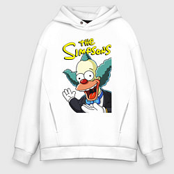Мужское худи оверсайз Krusty the clown