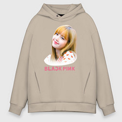 Мужское худи оверсайз Lisa Blackpink