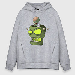 Толстовка оверсайз мужская Зомбосс, цвет: меланж