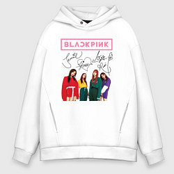 Мужское худи оверсайз Blackpink Lisa Jisoo Jennie Rose