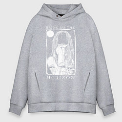 Толстовка оверсайз мужская Bring Me the Horizon girl, цвет: меланж