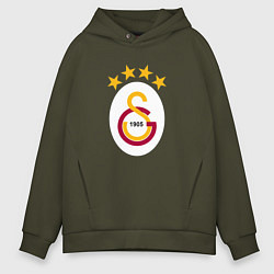 Толстовка оверсайз мужская Galatasaray fc sport, цвет: хаки