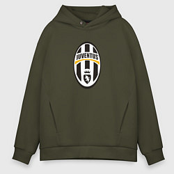 Толстовка оверсайз мужская Juventus sport fc, цвет: хаки