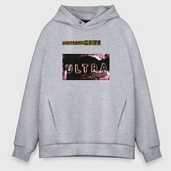 Толстовка оверсайз мужская Depeche Mode - Ultra album, цвет: меланж