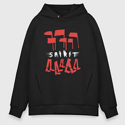 Толстовка оверсайз мужская Depeche Mode - Spirit tour merch, цвет: черный