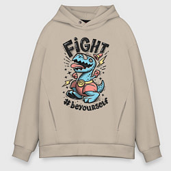 Мужское худи оверсайз Fight Light