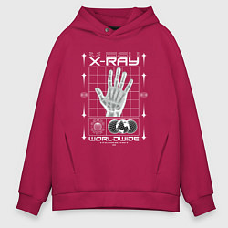 Мужское худи оверсайз X-ray streetwear