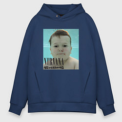 Мужское худи оверсайз Nirvana x Hasbik
