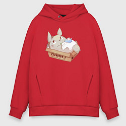 Мужское худи оверсайз Ghibli Totoro