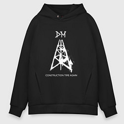 Толстовка оверсайз мужская Depeche Mode - cta album, цвет: черный