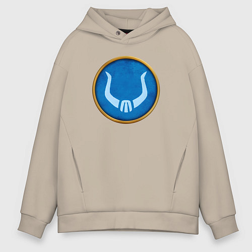 Мужское худи оверсайз Роксоланы Rome: Total War / Миндальный – фото 1