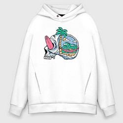 Мужское худи оверсайз Dead summer skull