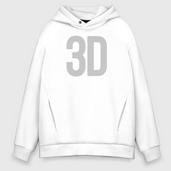 Мужское худи оверсайз 3D