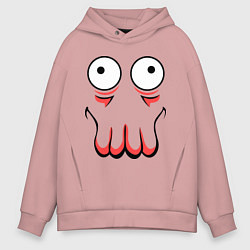 Мужское худи оверсайз John Zoidberg Face