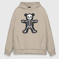 Мужское худи оверсайз Skeletor bear