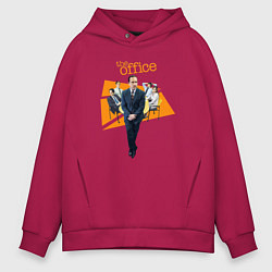 Мужское худи оверсайз Characters the office