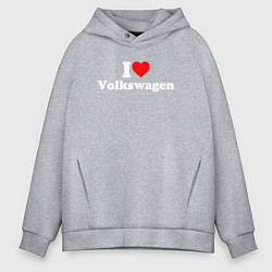 Мужское худи оверсайз I love Volkswagen