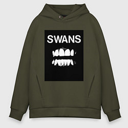 Мужское худи оверсайз Swans Filth