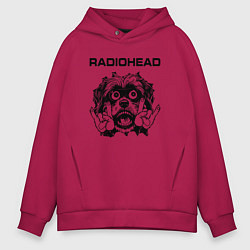 Мужское худи оверсайз Radiohead - rock dog