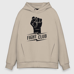 Мужское худи оверсайз Fight club warrior