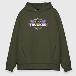 Мужское худи оверсайз Star Trucker