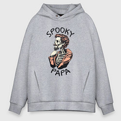 Мужское худи оверсайз Spooky papa